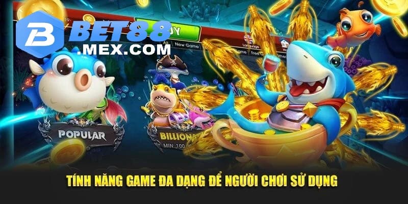 Đóng băng trong bắn cá Bet88 giúp bạn dễ dàng thắng